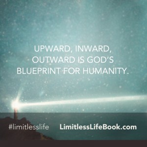 <p>Upward, Inward, Outward is God’s blueprint for humanity.</p>
